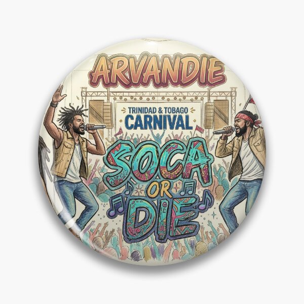 Item preview, ARVANDIE: RHYTHM AND RESISTANCE – THE ANTHEM OF SOCA OR DEATH designed and sold by MAISON ARVANDIE.