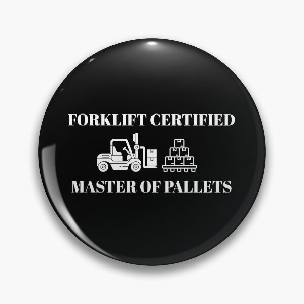 Item preview, Forklift Certified Master of Pallets Shirt | Forklift Operator Funny Tee T-Shirt | Pallets Warehouse designed and sold by Serigraphy.