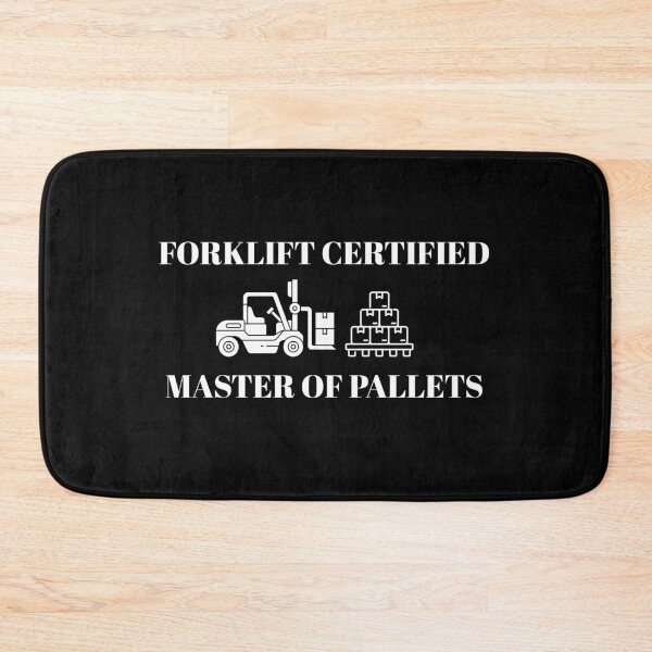 Item preview, Forklift Certified Master of Pallets Shirt | Forklift Operator Funny Tee T-Shirt | Pallets Warehouse designed and sold by Serigraphy.