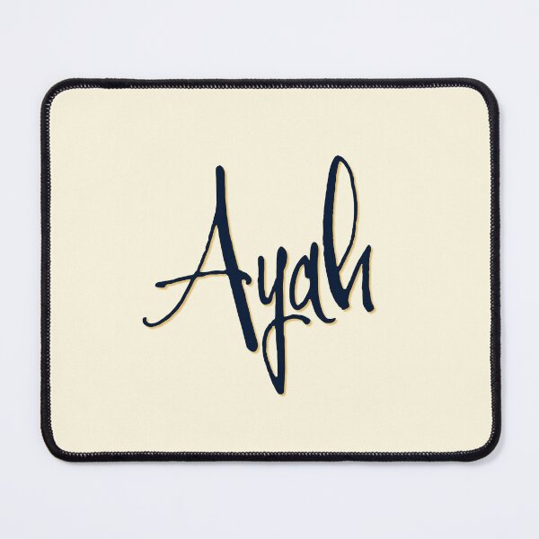 Item preview, AYAH personalized type design designed and sold by CharlottePlaceArt.