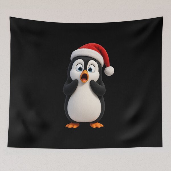 Item preview, Christmas in July Penguin  designed and sold by TheEndDesign.