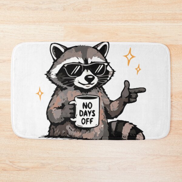 Item preview, Professional Overthinker Funny Raccoon Coffee Shirt designed and sold by FAFshop.