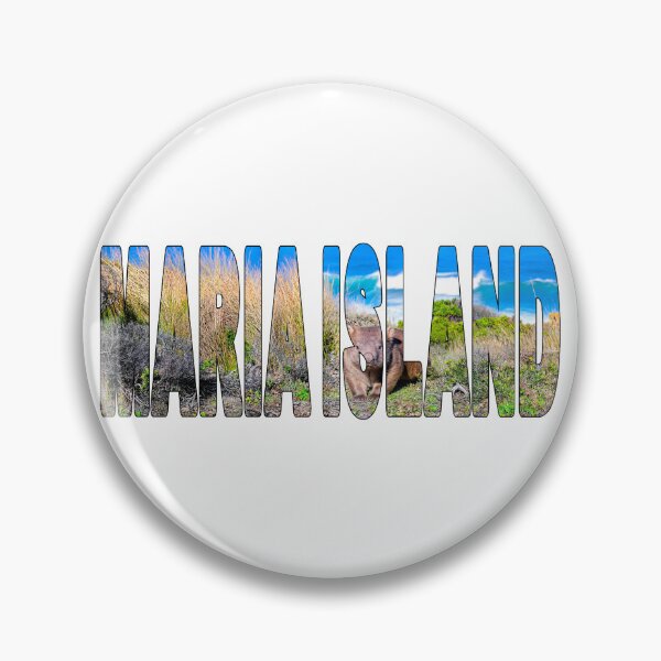 Item preview, MARIA ISLAND - Tasmania Tasman Sea Wild Wombat on a Beautiful Day designed and sold by Adam Gormley.