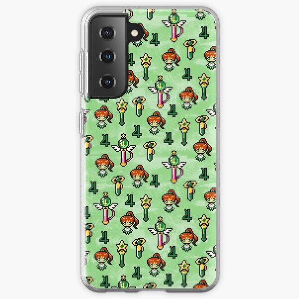 Sailor Jupiter - Green Samsung Galaxy Soft Case