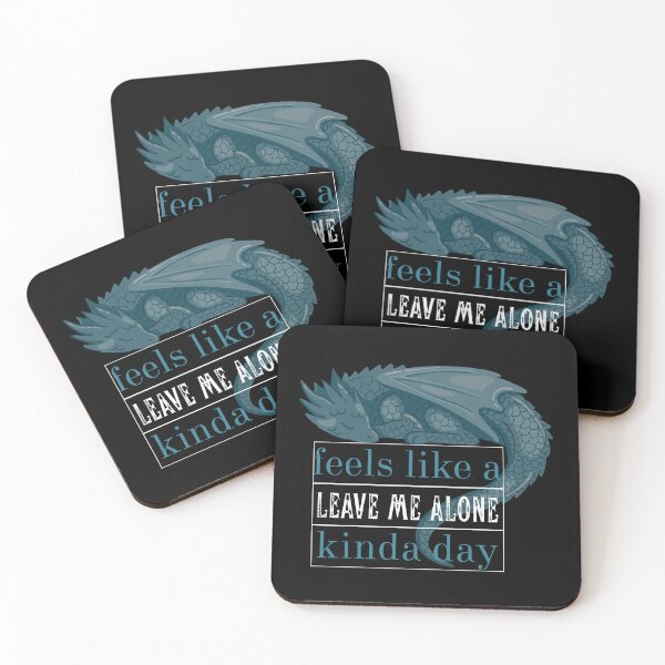Item preview, Feels Like a Leave Me Alone Kinda Day | Sleeping Dragon Funny Fantasy Design designed and sold by Starlett Designs.