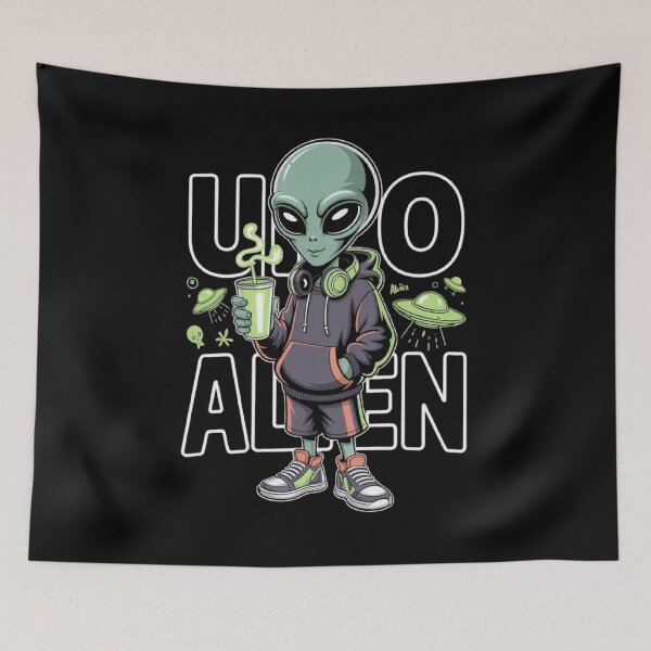 Item preview, RESIDENT ALIEN designed and sold by ALL ART .