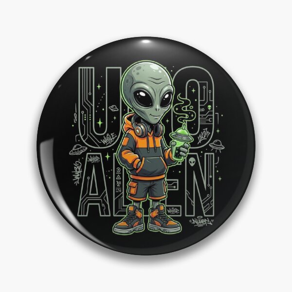 Item preview, RESIDENT ALIEN designed and sold by ALL ART .