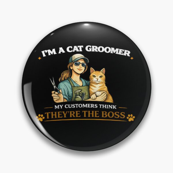 Item preview, Female Cat Groomer 01 designed and sold by Elisabeth Lucas.
