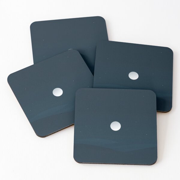 Item preview, Moonlit Serenity | Minimalist Night Landscape designed and sold by EllDAV777.