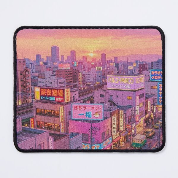 Item preview,  City Pop Retro Neon Sunset Anime Aesthetic designed and sold by Cherry Emporium.
