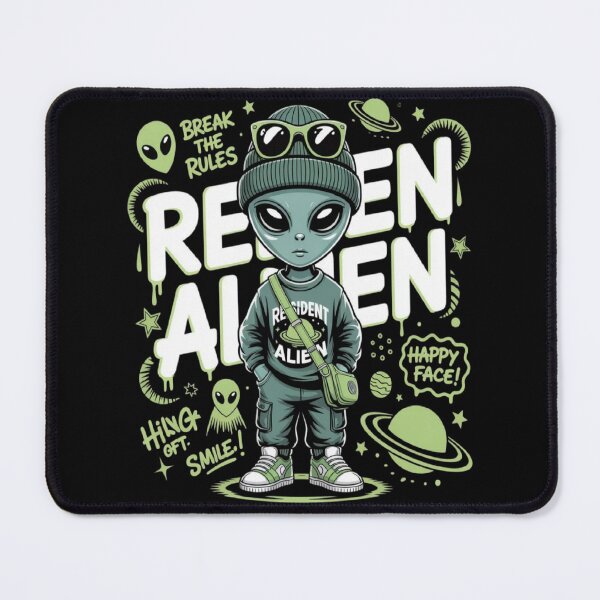 Item preview, RESIDENT ALIEN designed and sold by ALL ART .