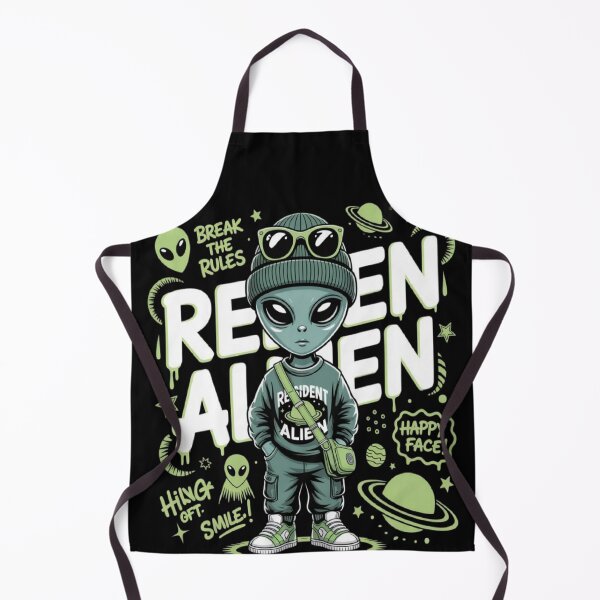 Item preview, RESIDENT ALIEN designed and sold by ALL ART .