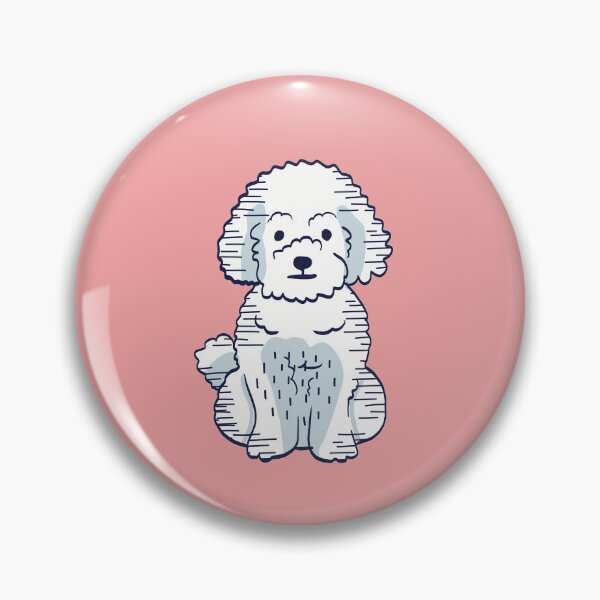 Artikelvorschau, Bichon Frise Hund entworfen und verkauft von IvysCreativityHouse.