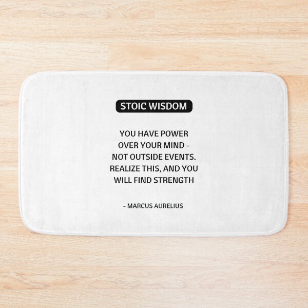 Item preview, Stoic Philosophy Quotes - You have power over your mind - Marcus Aurelius designed and sold by Inspirationmotivation.