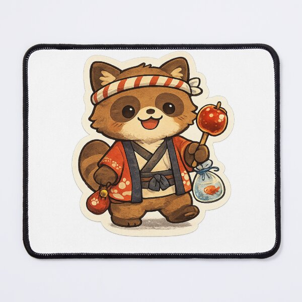 Item preview, Festival Tanuki designed and sold by Matcha Yoru.