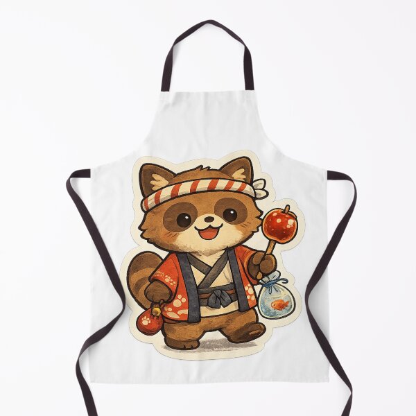 Item preview, Festival Tanuki designed and sold by Matcha Yoru.