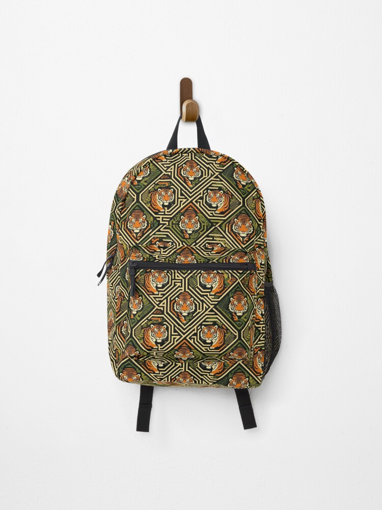 Thumbnail 1 of 3, Backpack, Maze Design designed and sold by forget45studio.