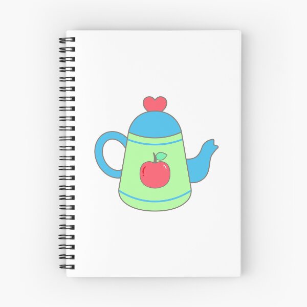 Item preview, Cute Teapot with Apple Pattern Cartoon for Kids Camping Picnic designed and sold by nuchz.