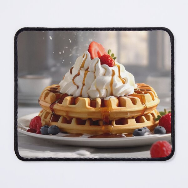 Item preview, Berry Bliss Belgian Waffle Indulgence designed and sold by Prachodayat Artworks.