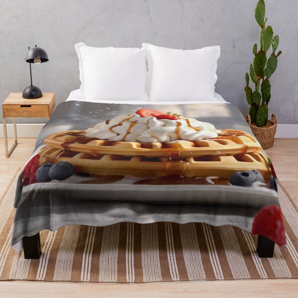 Item preview, Berry Bliss Belgian Waffle Indulgence designed and sold by Prachodayat Artworks.