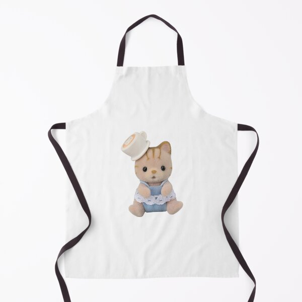 Item preview, coffee latte sylvanian families calico critters kitten designed and sold by teethfairy.