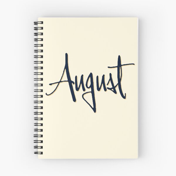 Item preview, AUGUST personalized type design designed and sold by CharlottePlaceArt.