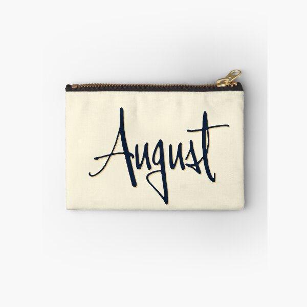 Item preview, AUGUST personalized type design designed and sold by CharlottePlaceArt.