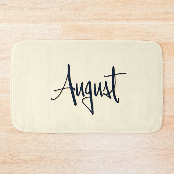 Item preview, AUGUST personalized type design designed and sold by CharlottePlaceArt.