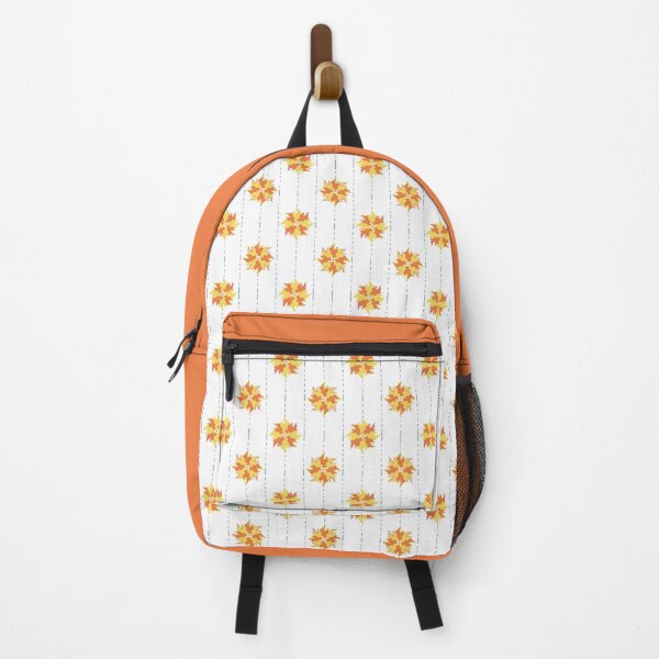 Item preview, Fiery Flowers Striped Print - White designed and sold by Daniel Bevis Design.