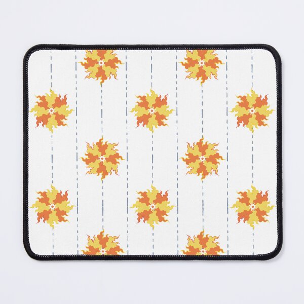 Item preview, Fiery Flowers Striped Print - White designed and sold by Daniel Bevis Design.
