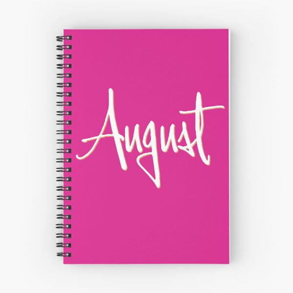 Item preview, AUGUST personalized type design designed and sold by CharlottePlaceArt.