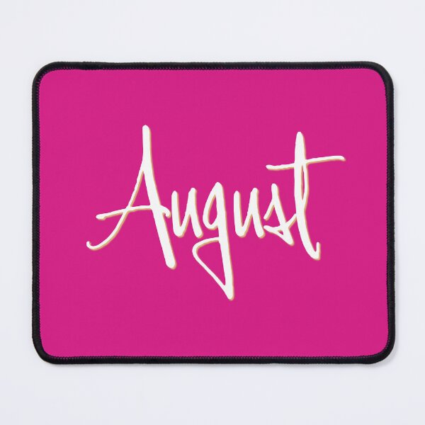 Item preview, AUGUST personalized type design designed and sold by CharlottePlaceArt.
