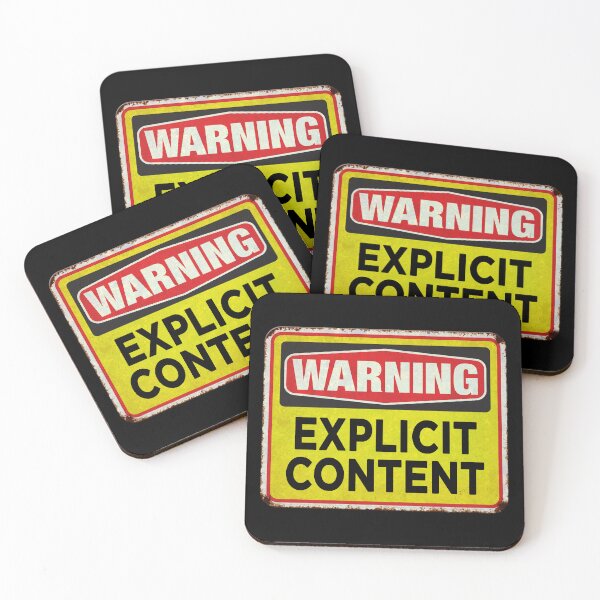 Item preview, Warning Explicit Content designed and sold by -Koleidescope.
