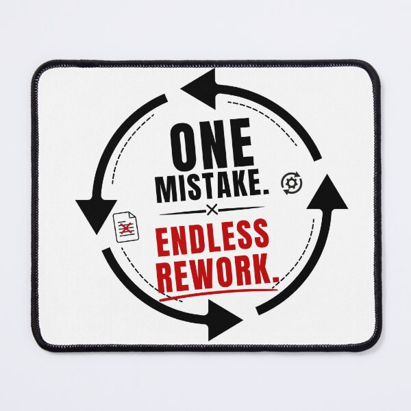 Item preview, One Mistake Endless Rework Funny Accounting Audit Humor Design designed and sold by FCA SIR MERCH .