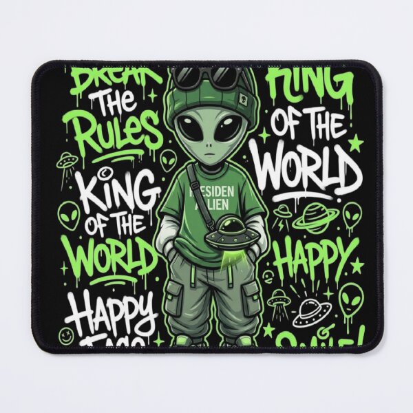 Item preview, RESIDENT ALIEN designed and sold by ALL ART .