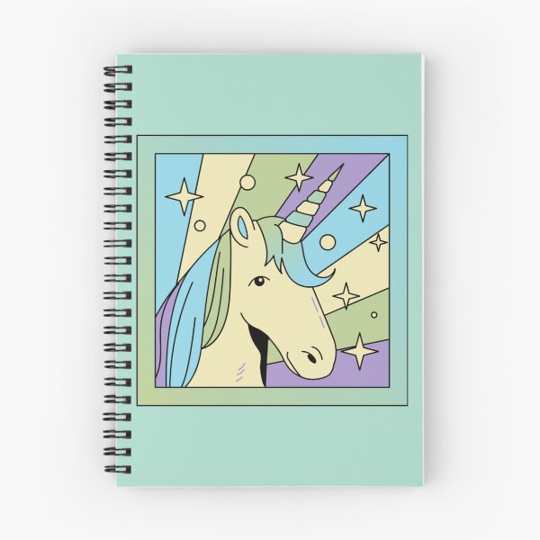 Item preview, Retro Pop Art Unicorn & Starbursts - 80s Pastel Aesthetic designed and sold by Yasmine Mohammed.