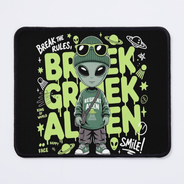 Item preview, RESIDENT ALIEN designed and sold by ALL ART .