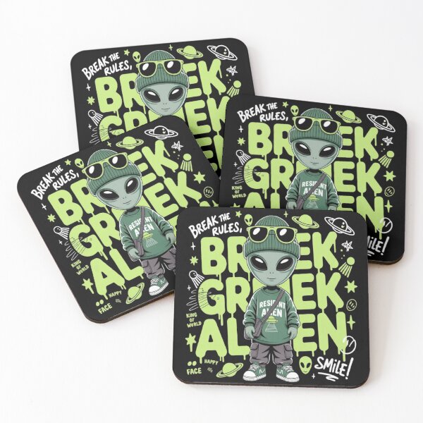 Item preview, RESIDENT ALIEN designed and sold by ALL ART .