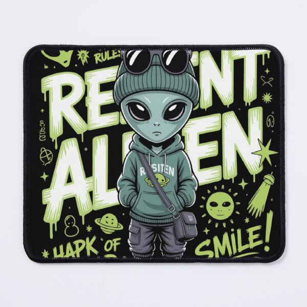 Item preview, RESIDENT ALIEN designed and sold by ALL ART .