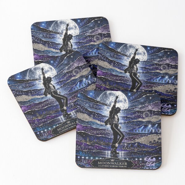 Item preview, Michael Jackson: Moonwalker – A Celestial Tribute designed and sold by LuluLeb.