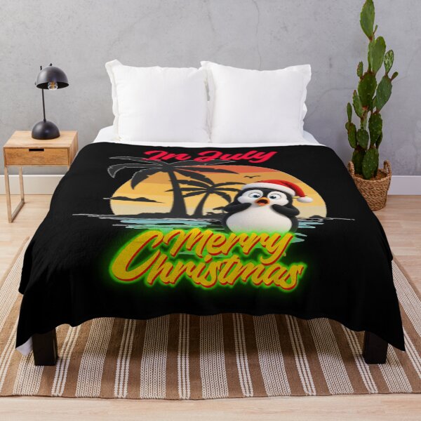 Item preview, Christmas in July Penguin  designed and sold by TheEndDesign.