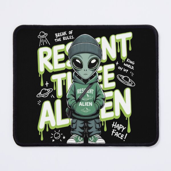 Item preview, RESIDENT ALIEN designed and sold by ALL ART .