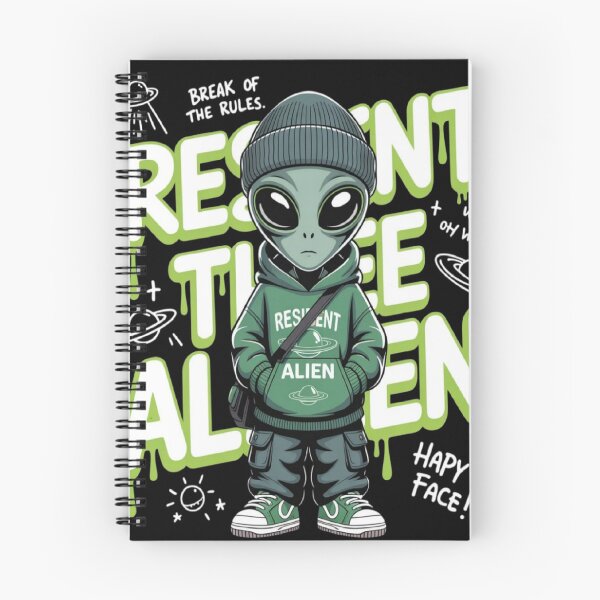 Item preview, RESIDENT ALIEN designed and sold by ALL ART .