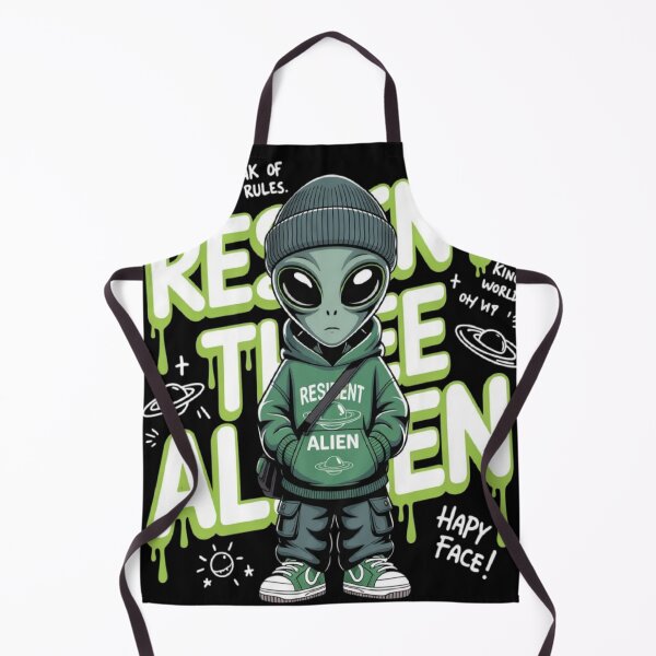 Item preview, RESIDENT ALIEN designed and sold by ALL ART .