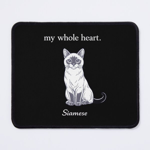 Item preview, Siamese Cat. My Whole Heart designed and sold by kel72.