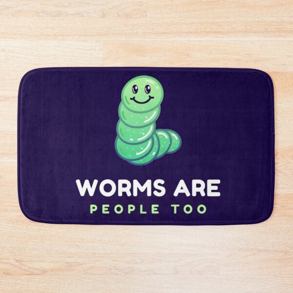 Item preview, Worms Are People Too designed and sold by WildCowZone.