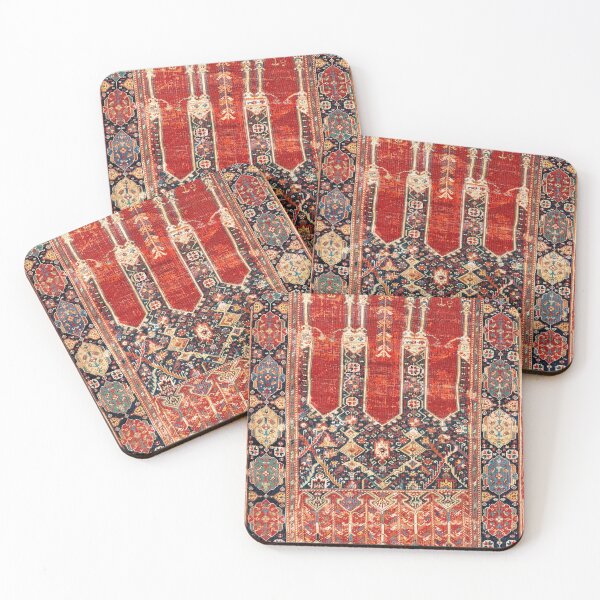 Item preview, Prayer Rug with Coupled Columns Print designed and sold by Vicky Brago-Mitchell®.