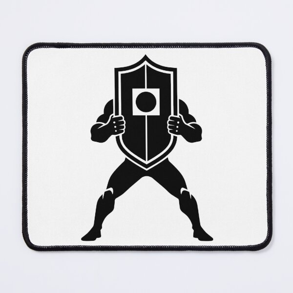 Item preview, Shielded Warrior – Strength & Defense Art designed and sold by pistoniya7.
