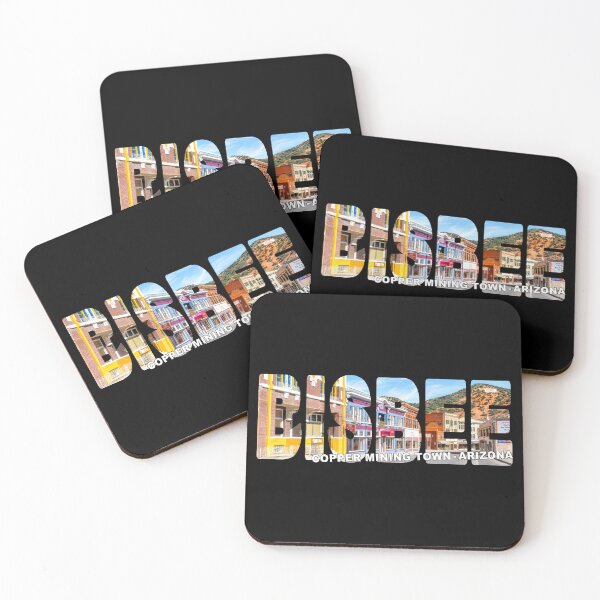 Item preview, BISBEE Copper Mining Town Arizona - Famous Motels and Shops Sinny Day designed and sold by Adam Gormley.