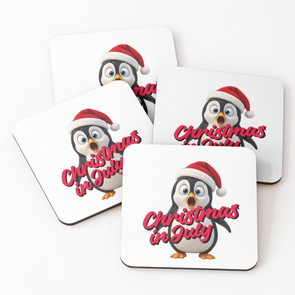Item preview, Christmas in July Penguin  designed and sold by TheEndDesign.